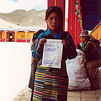 Project voor mensen met een handicap – Tibet Project 2002/2003/2004