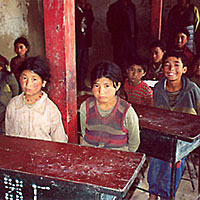 Scholen in Tibet